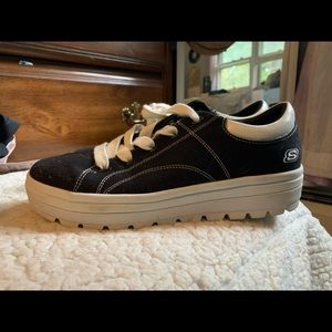 Platform sneakers (sketchers)